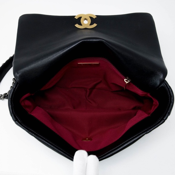 Chanel Large Lambskin 19 Flap Bag - Picture 14 of 16